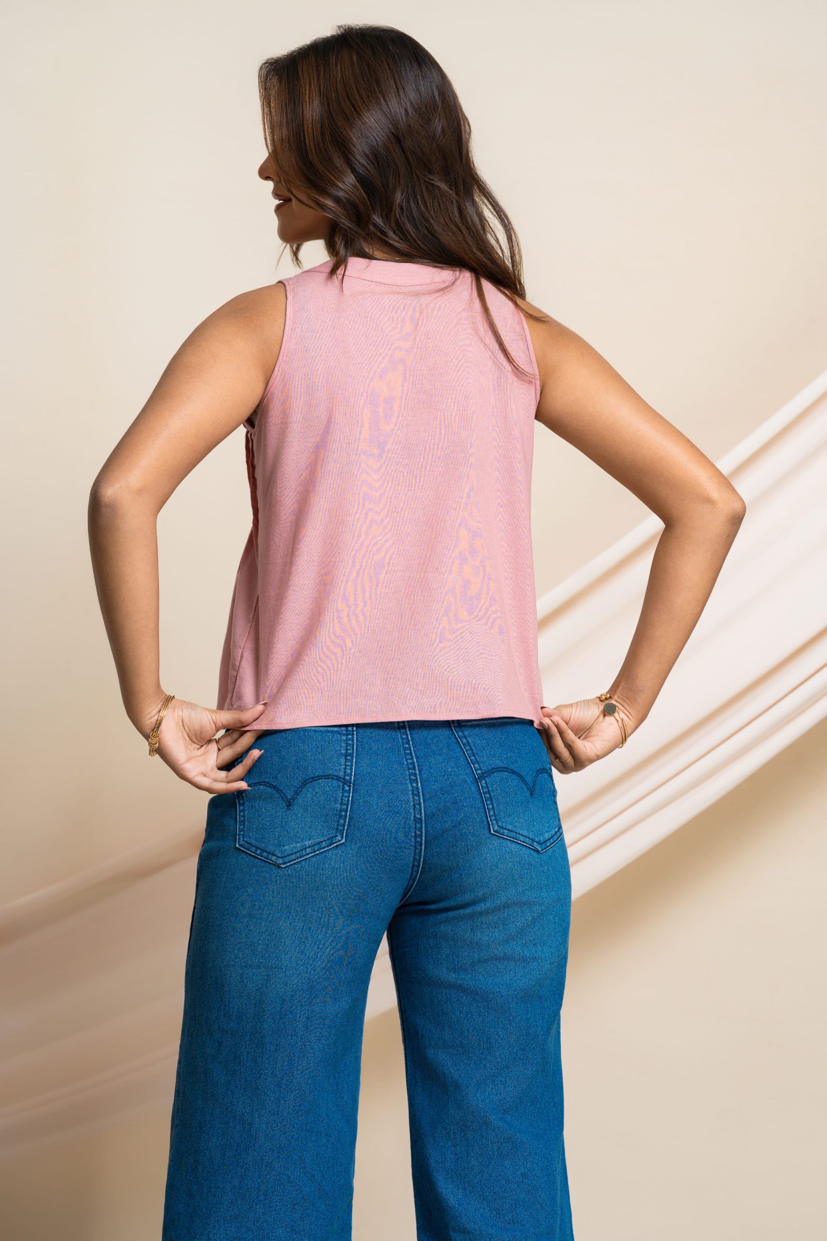 Dandy pintuck top - Image 3