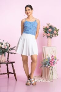 Off-Duty Stripe Cami Tank Top