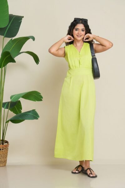 DANDY PLEATED MAXI DRESS