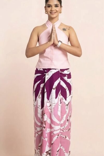 PINK AURA LUNGI