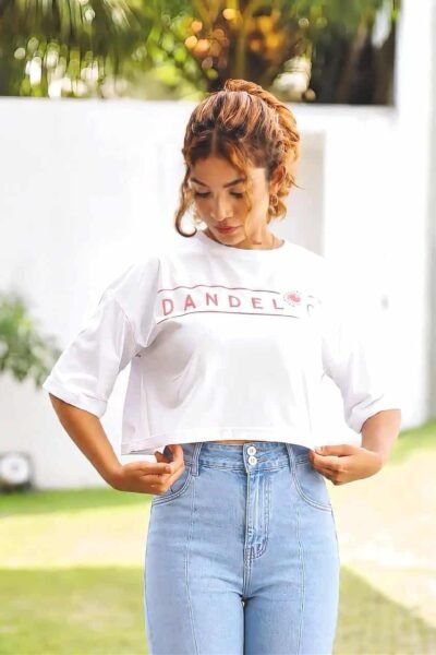 OVERSIZED CROP TOP