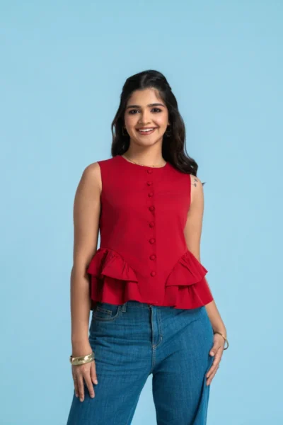 Elysse Peplum Top