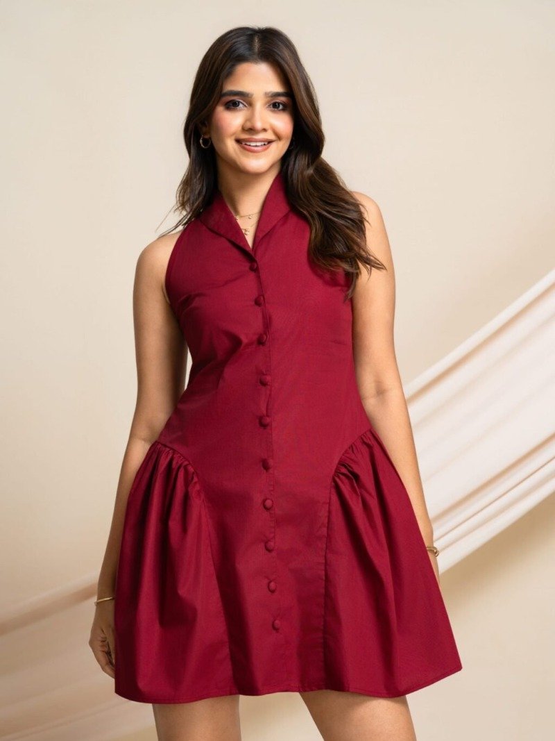 Dandy Drop Waist Dress