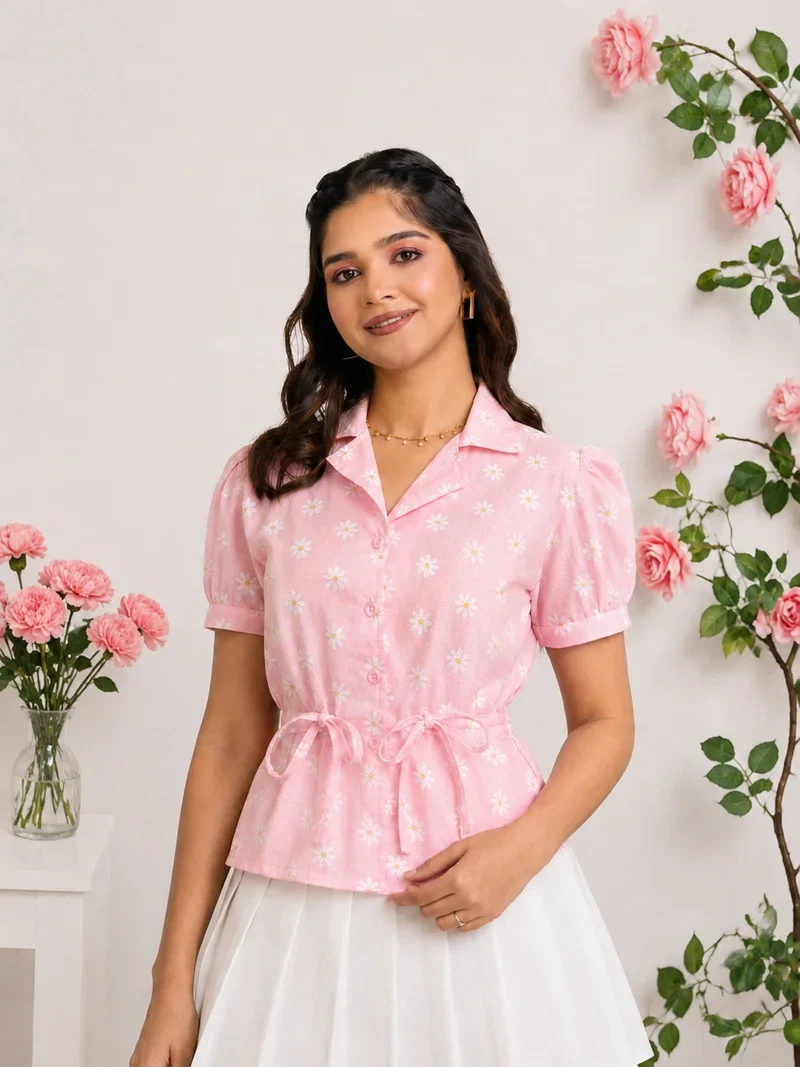 Blossom Puff Top