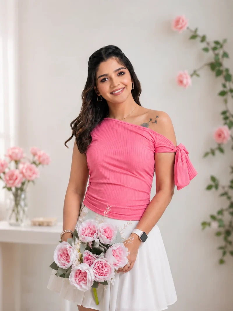 Azalea Asymmetrical Top