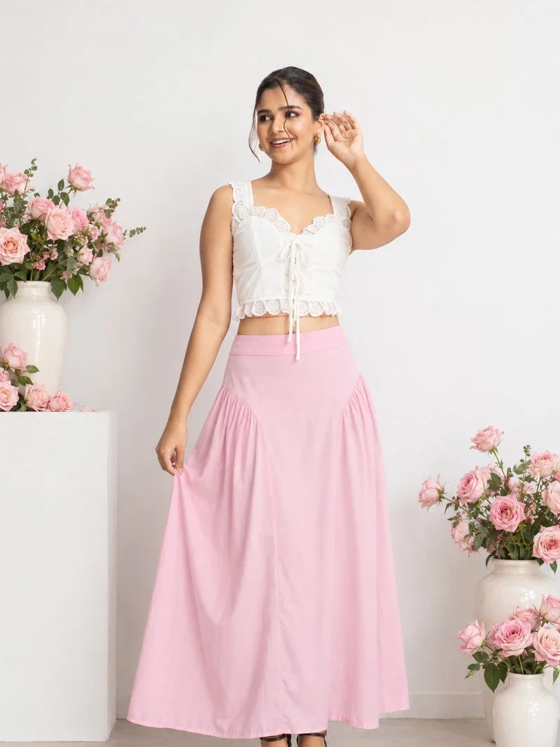 Drop Waist Skirt