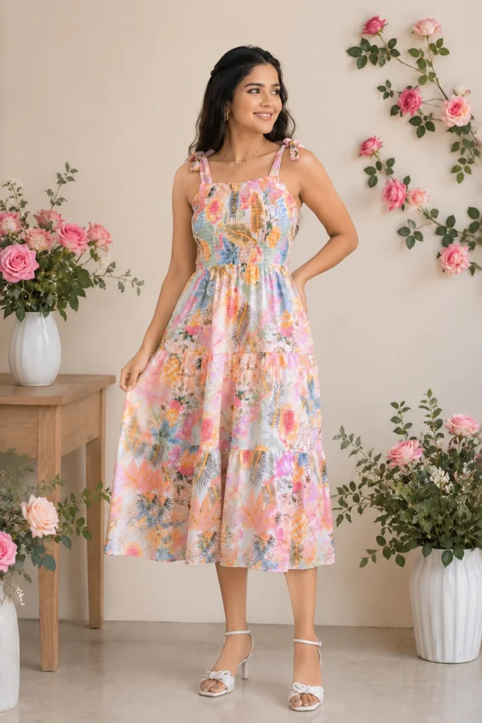 Tropical sundress - LUMI AND LACE - Dandelion Colombo