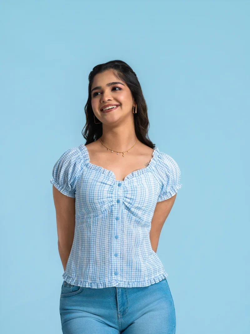 Luna Neck Frill Top