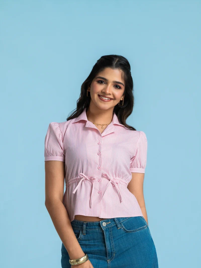 Mellow Front Ruched Top