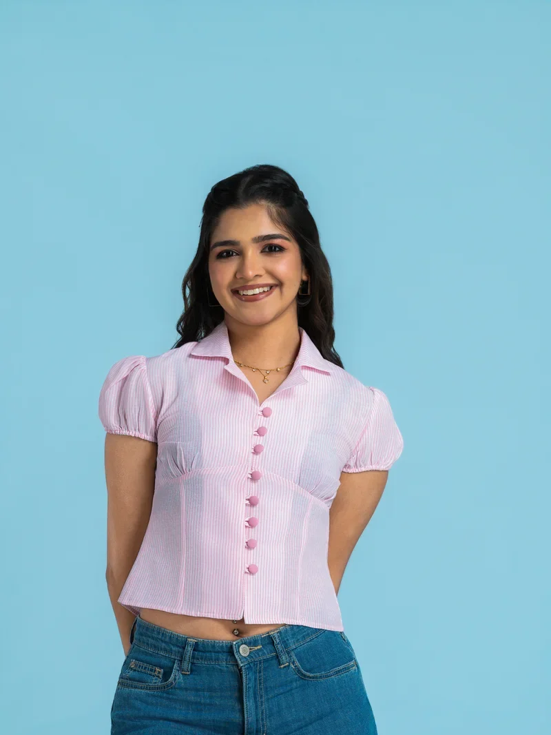 Vera Sailor Collar Shirt