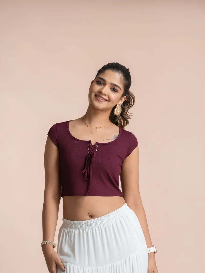 Whimssy Eyelet Crop Top
